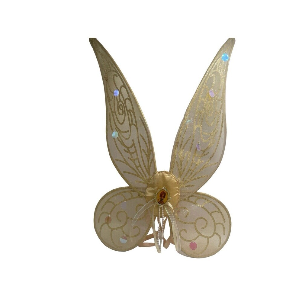 Disney Store Zarina The Pirate Fairy Golden Costume Wings Child Size OSFM